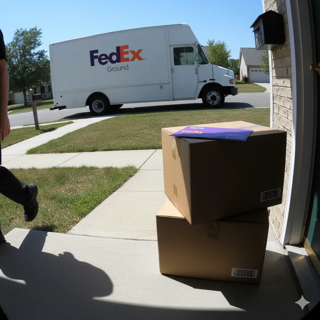 Three-week delivery with tracking