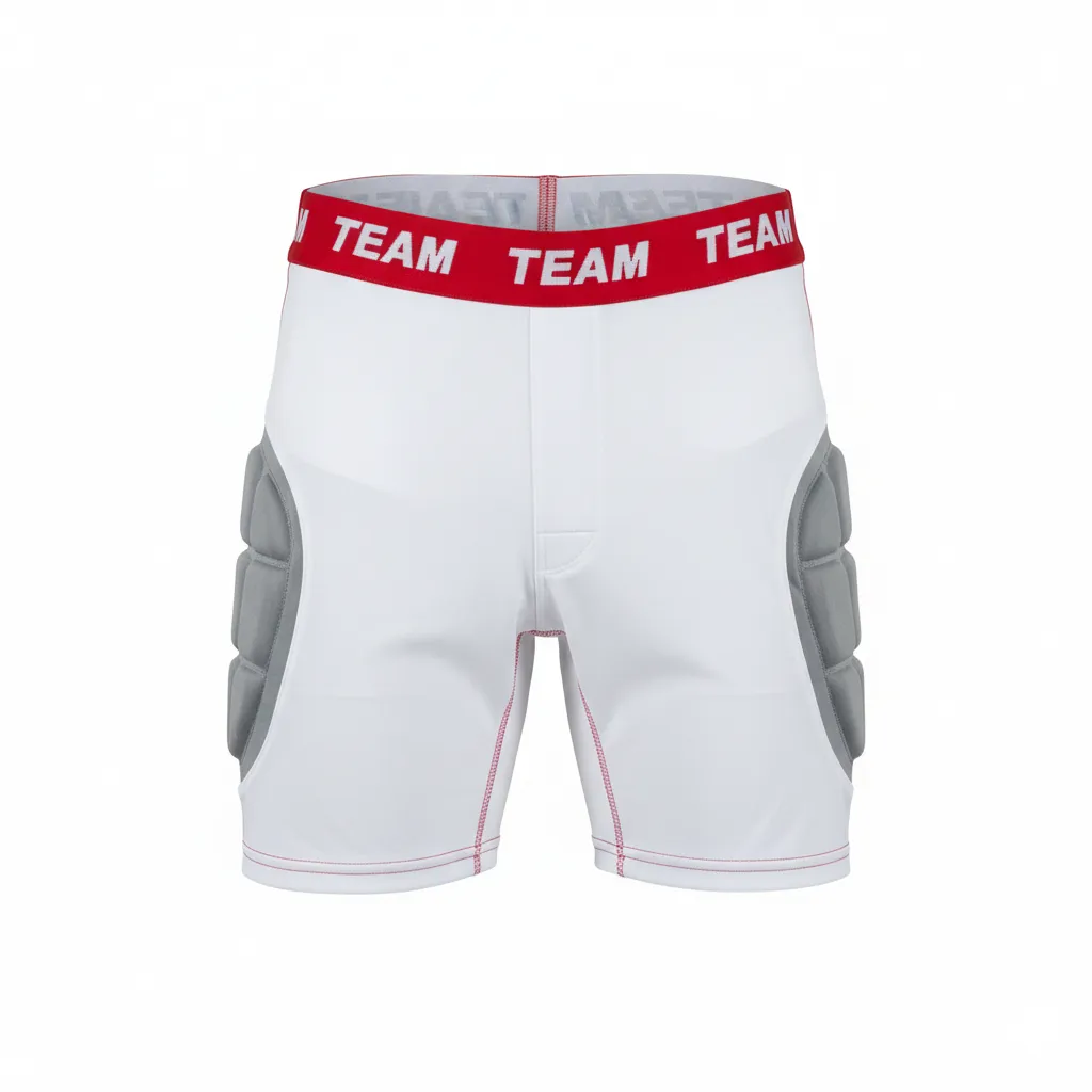 Custom Baseball Sliding Shorts - Front View - KINEXA