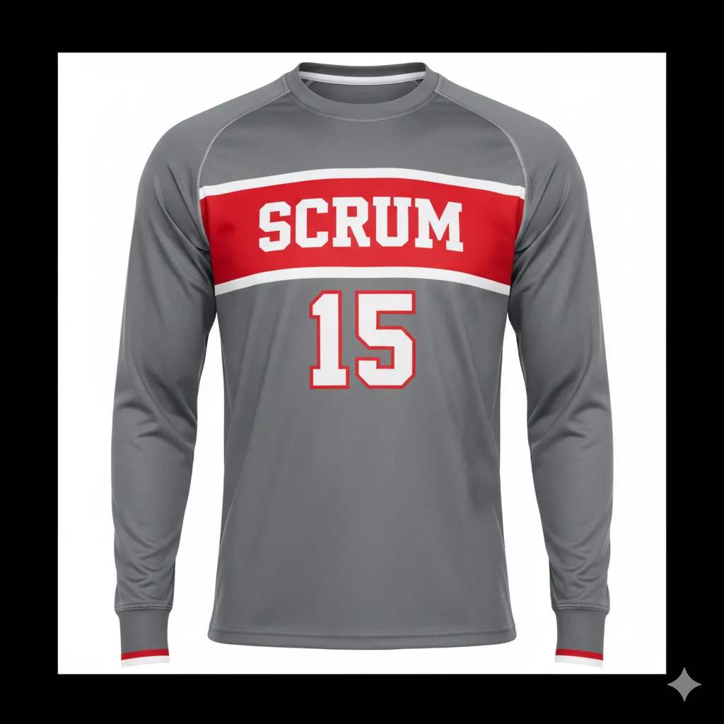 Custom Rugby Long Sleeve T-Shirts