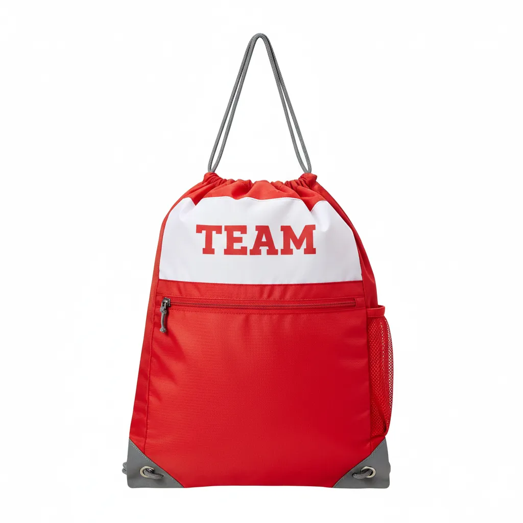 Custom Softball Cinch Bag - Front View - KINEXA