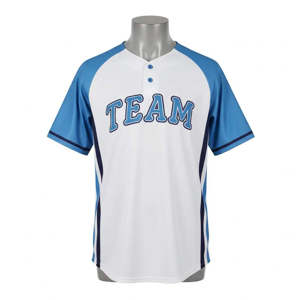 Two Button Baseball Jersey