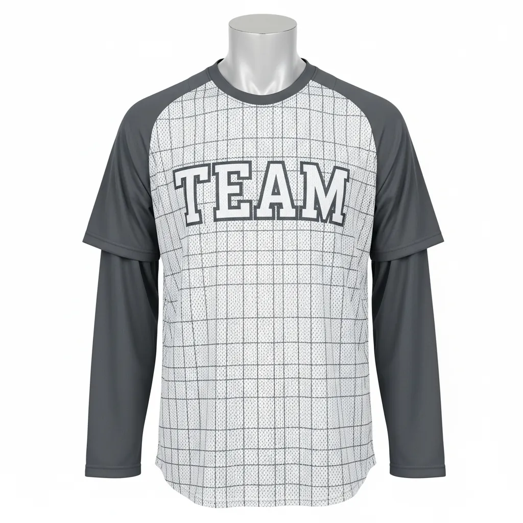 Custom Baseball Batting Practice Jersey - Custom Design - Mesh Charcoal Crosshatch - Front View - Kinexa Sportswear