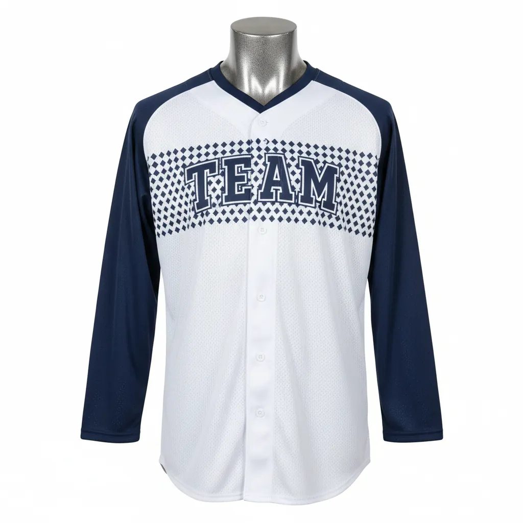 Custom Baseball Batting Practice Jersey - Navy - Mesh Diamond - Front View - Kinexa Sportswear