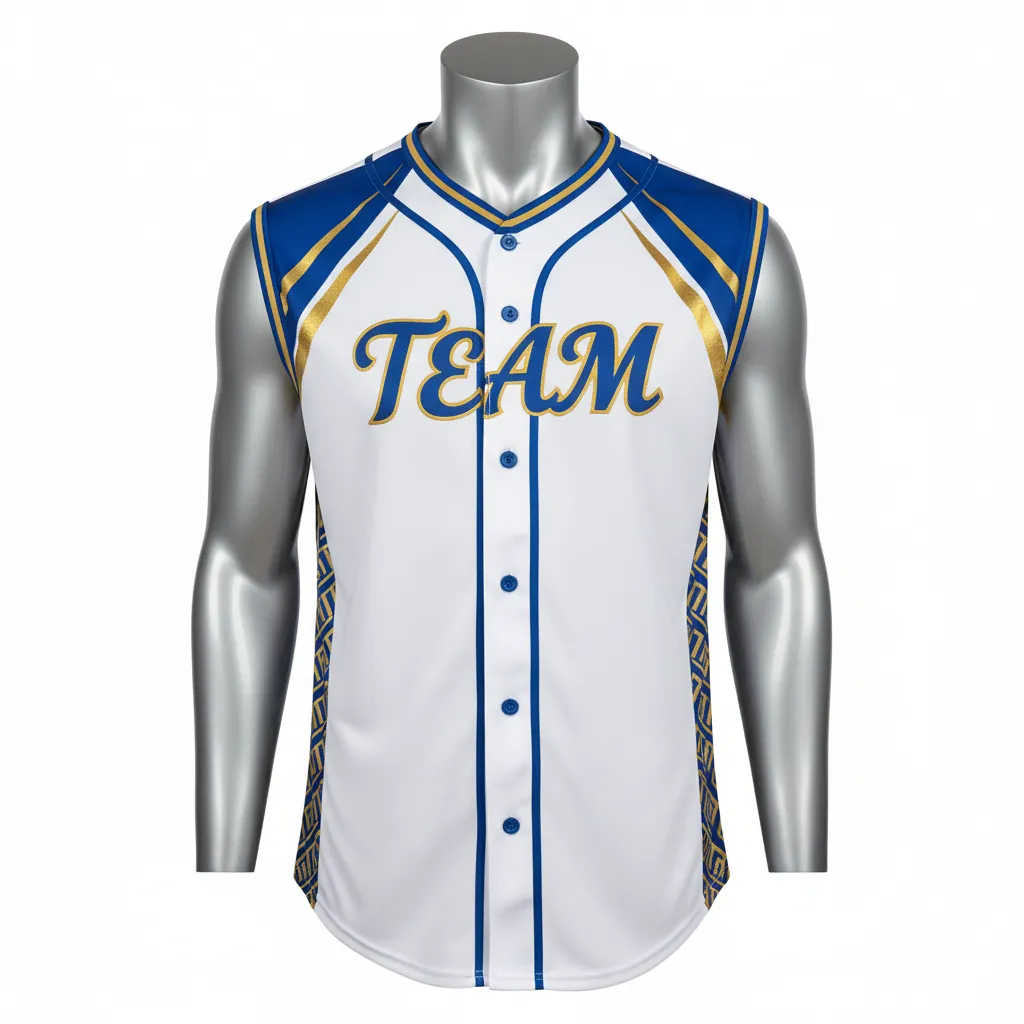 Sleeveless Baseball Jersey