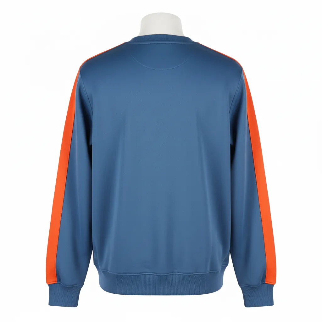 Custom Basketball Crewneck Sweatshirt - Custom Design - Ospreys - Back View - Kinexa Sportswear