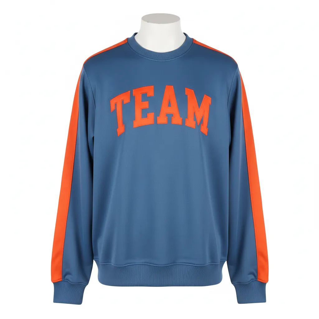 Custom Basketball Crewneck Sweatshirt - Custom Design - Ospreys - Front View - Kinexa Sportswear