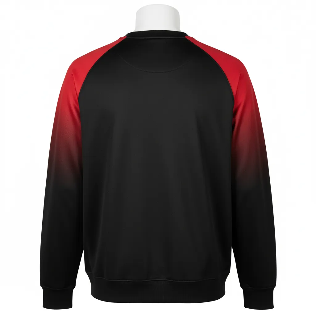 Custom Basketball Crewneck Sweatshirt - Custom Design - Scorpions - Back View - Kinexa Sportswear