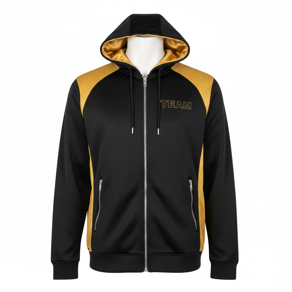 Custom Basketball Full Zip Basketball Hoodie - Custom Design - Elite - Front View - Kinexa Sportswear