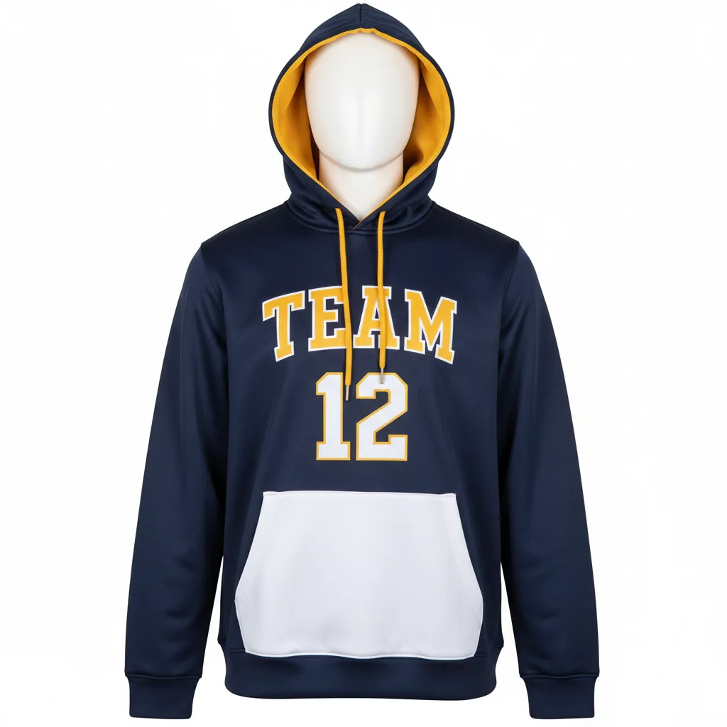 Custom Basketball Pullover Basketball Hoodie - Custom Design - Knights - Front View - Kinexa Sportswear