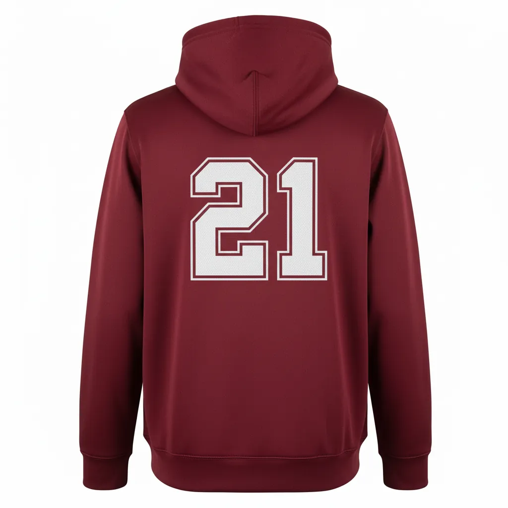 Custom Basketball Pullover Basketball Hoodie - Custom Design - Lions - Back View - Kinexa Sportswear