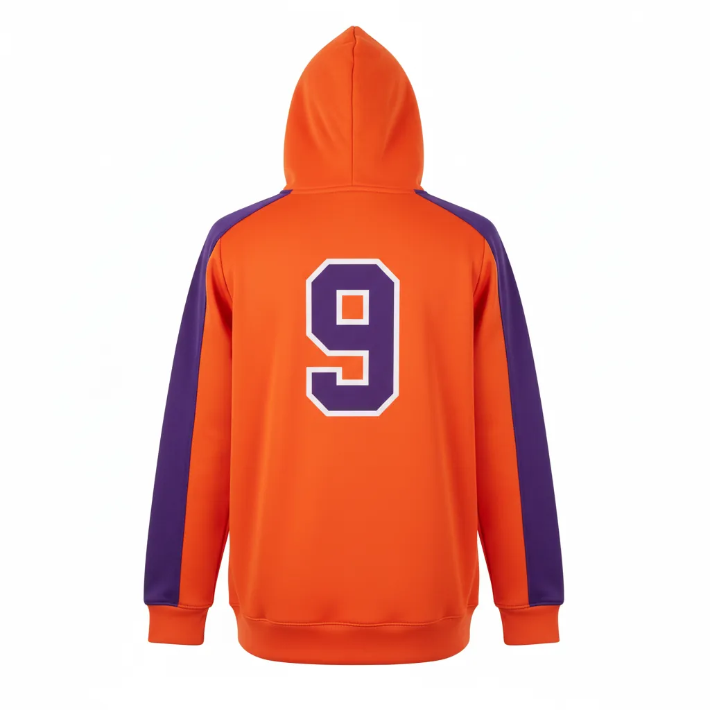 Custom Basketball Pullover Basketball Hoodie - Custom Design - Phoenix - Back View - Kinexa Sportswear