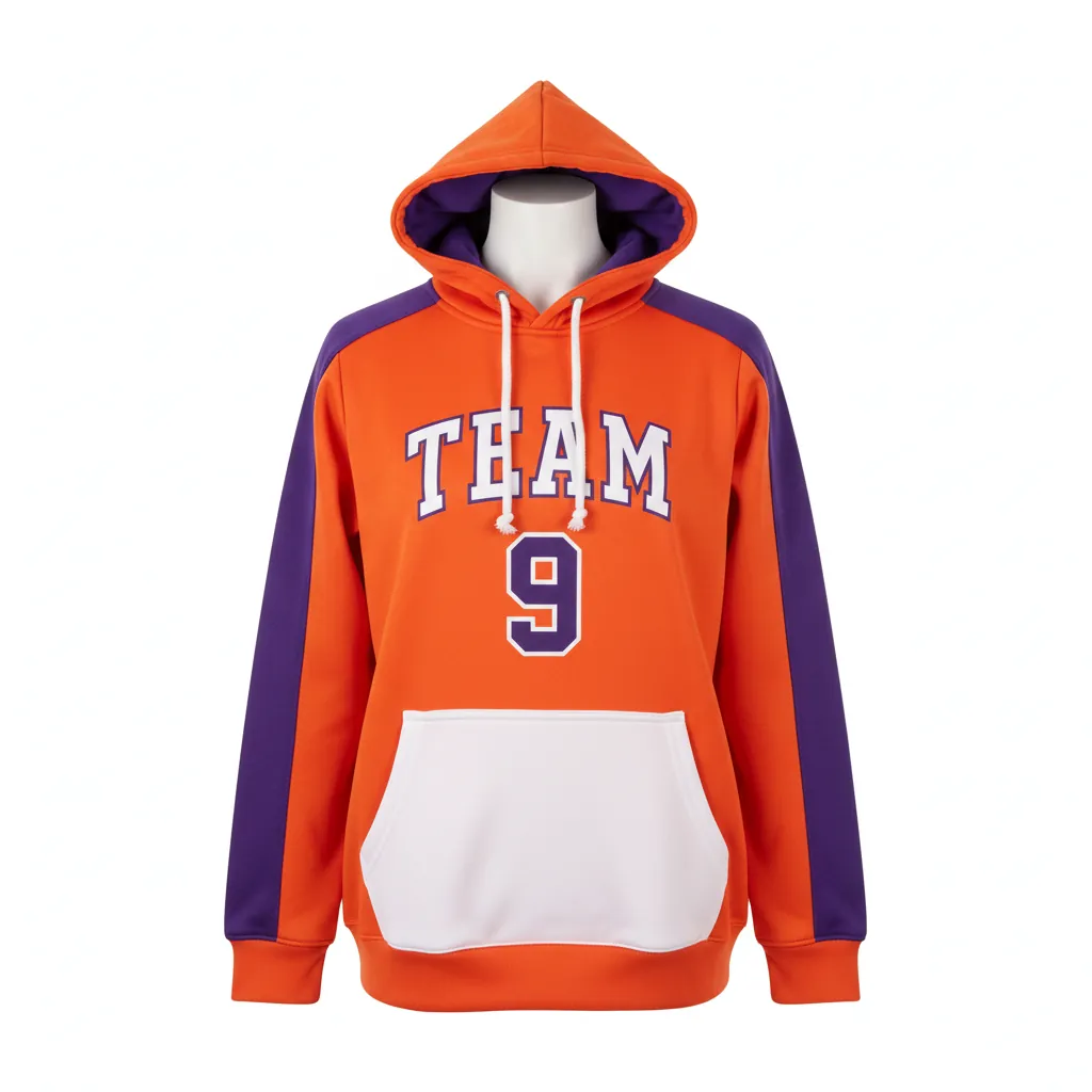 Custom Basketball Pullover Basketball Hoodie - Custom Design - Phoenix - Front View - Kinexa Sportswear