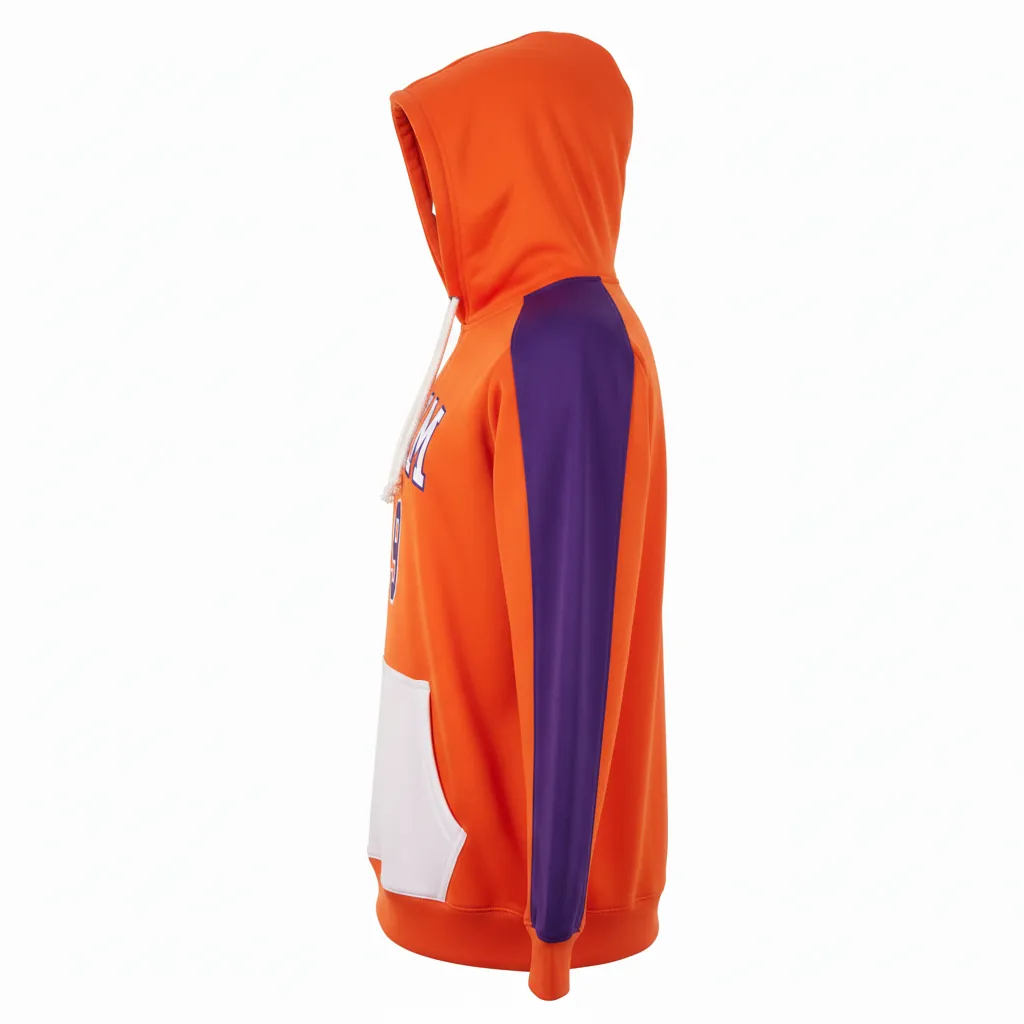 Custom Basketball Pullover Basketball Hoodie - Custom Design - Phoenix - Side View - Kinexa Sportswear
