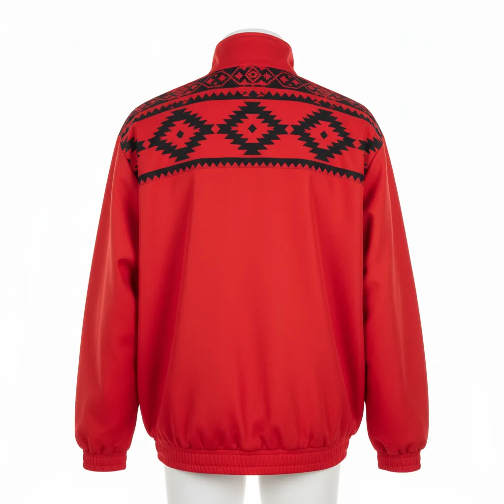 Custom Basketball Shooting Jacket - Custom Design - Aztecs - Back View - Kinexa Sportswear