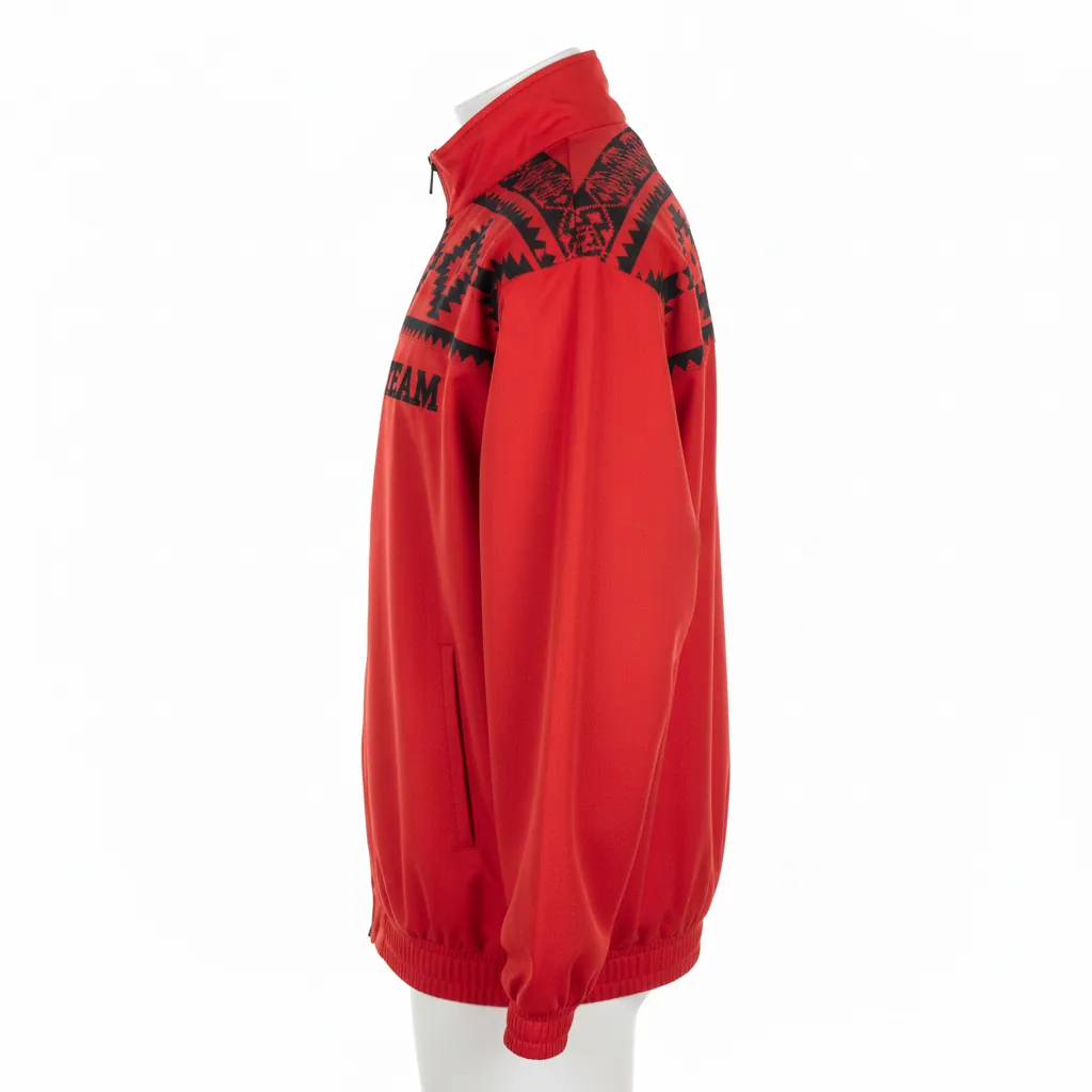 Custom Basketball Shooting Jacket - Custom Design - Aztecs - Side View - Kinexa Sportswear
