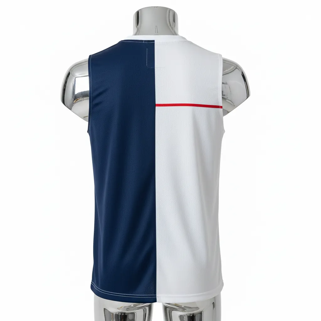 Custom Sleeveless Training T-Shirts - Back View - KINEXA