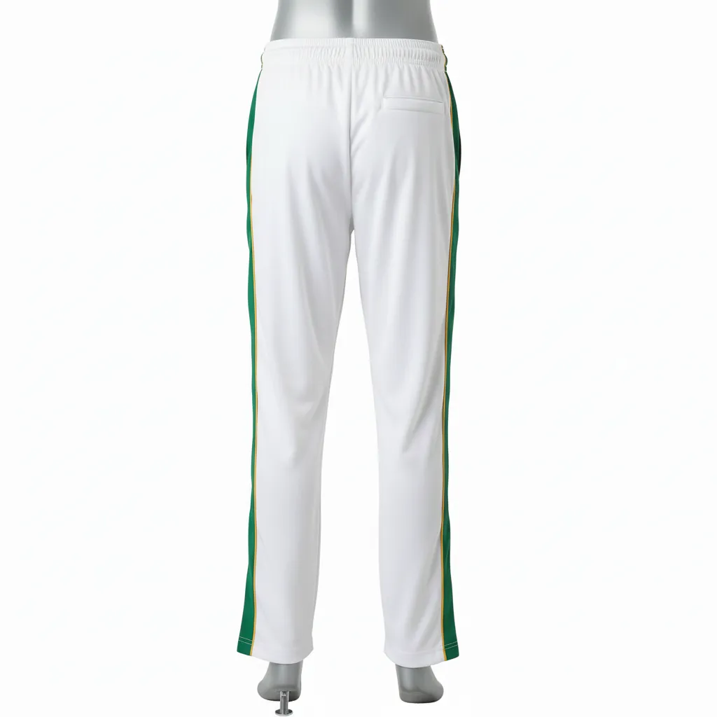 Custom Basketball Tear Away Warmup Pants - Back View - KINEXA