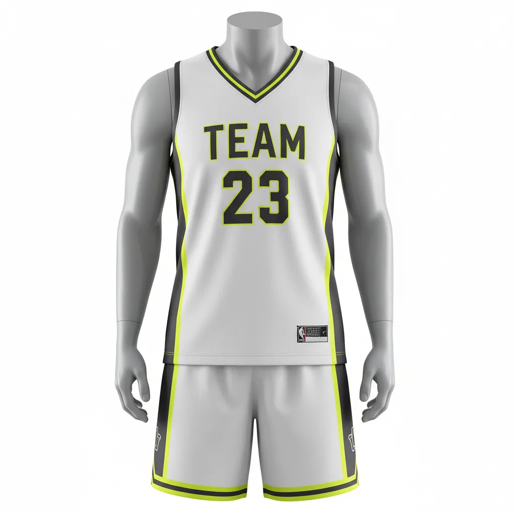V-Neck Basketball Uniform