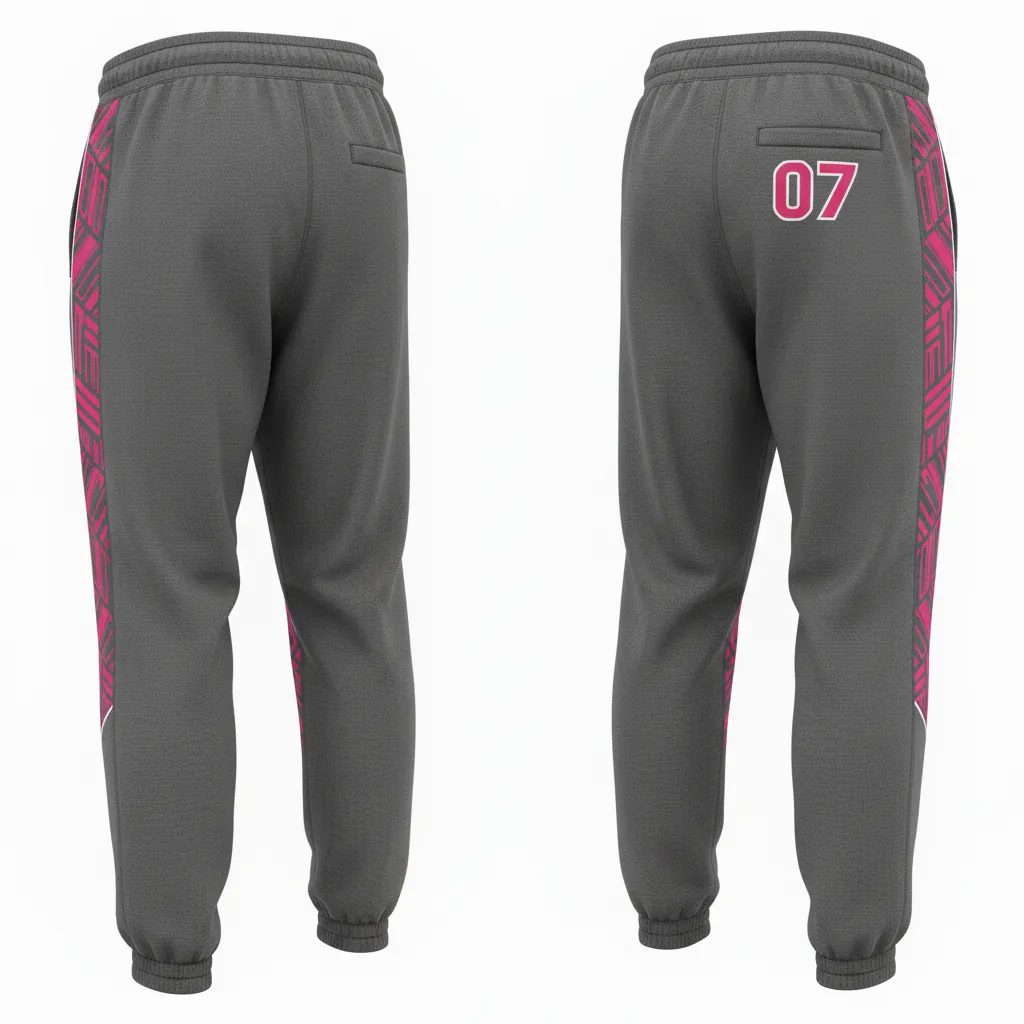 Custom Esports Jogger Pants - Back View - KINEXA