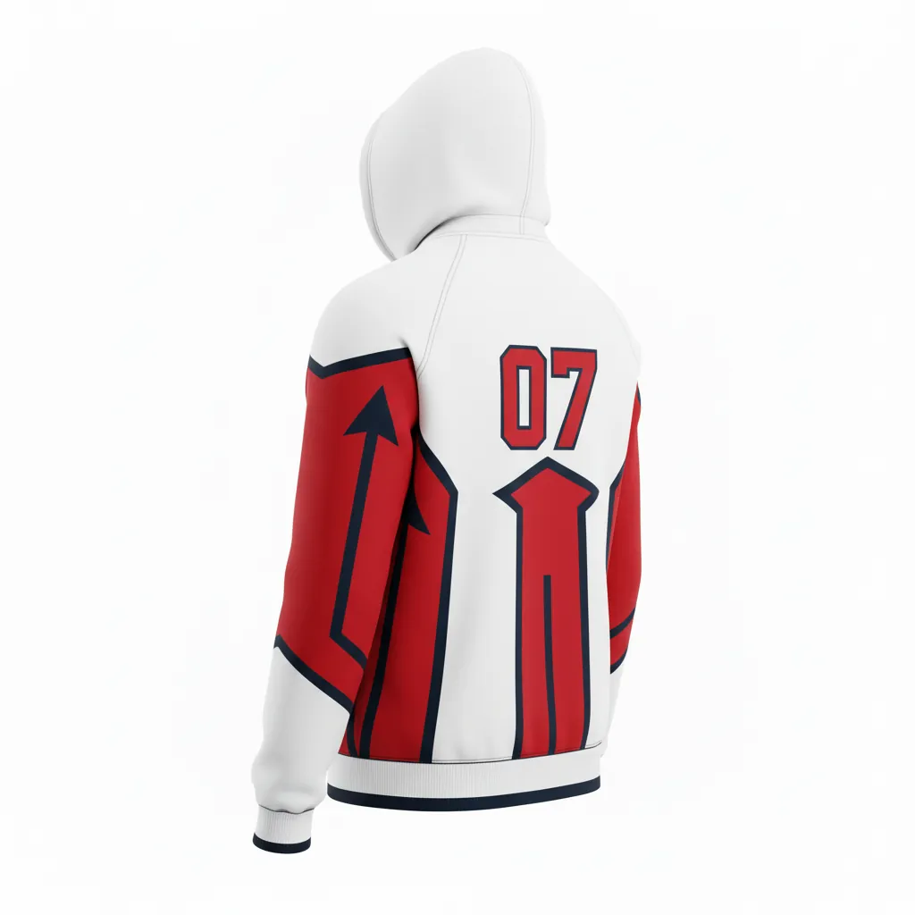 Custom Esports Pullover Hoodies - Back View - KINEXA