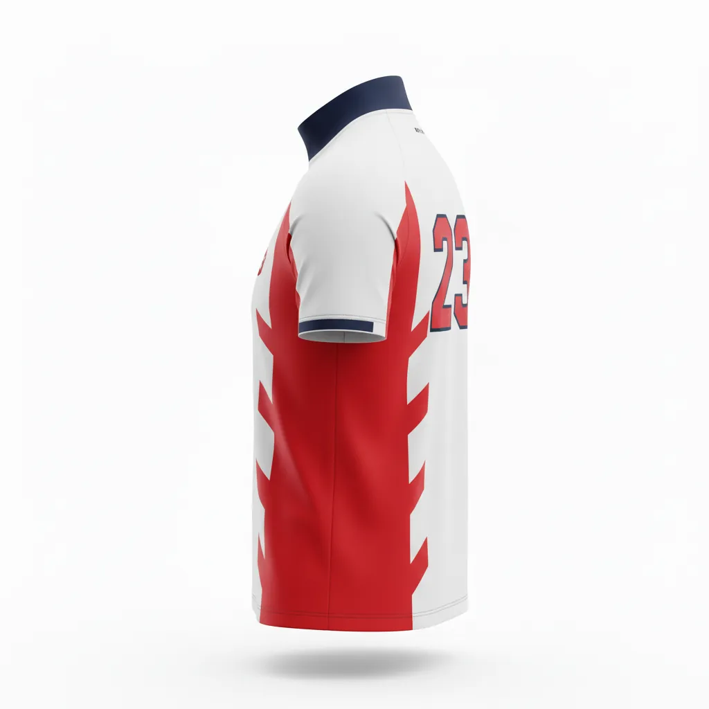 Custom Esports Quarter Zipper Jerseys - Back View - KINEXA