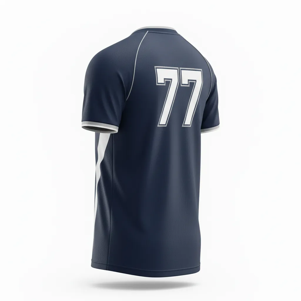 Custom Esports Short Sleeve Jerseys - Back View - KINEXA
