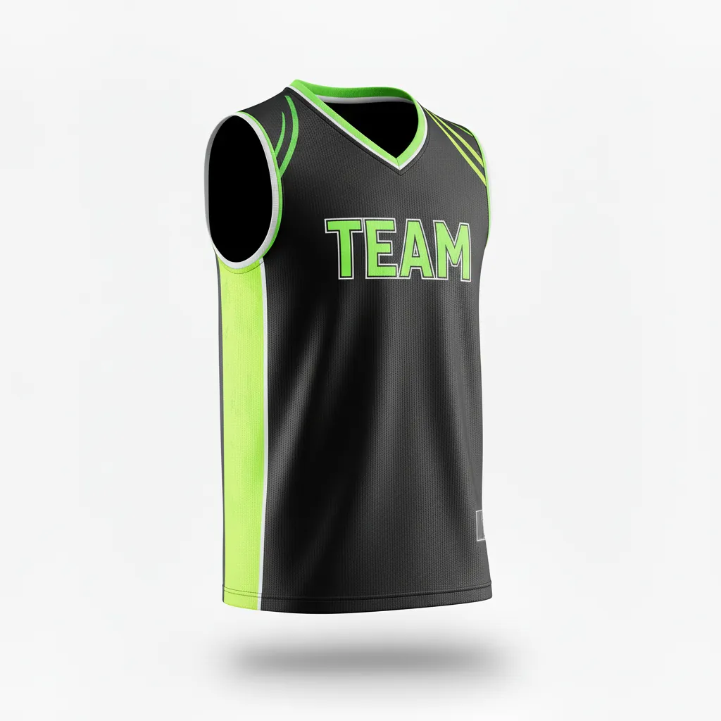 Custom Esports Sleeveless Esports Jersey - Yellow, White - All Blacks Electric - Front View - Kinexa Sportswear
