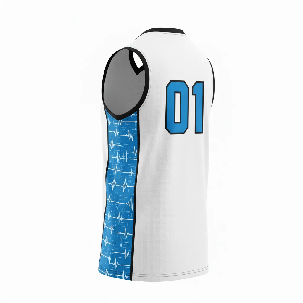 Custom Sleeveless Esports Jerseys - Back View - KINEXA