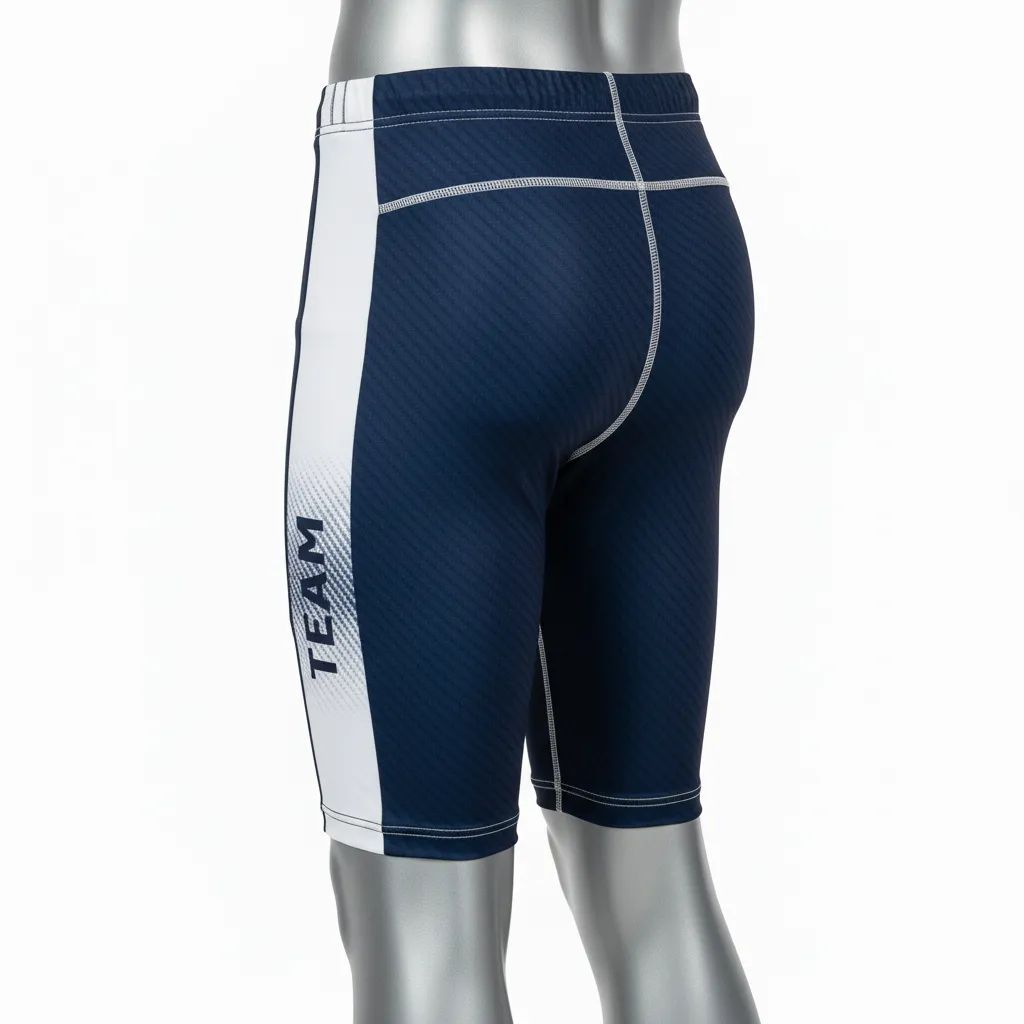 Custom Flag Football 7v7 Shorts - Back View - KINEXA