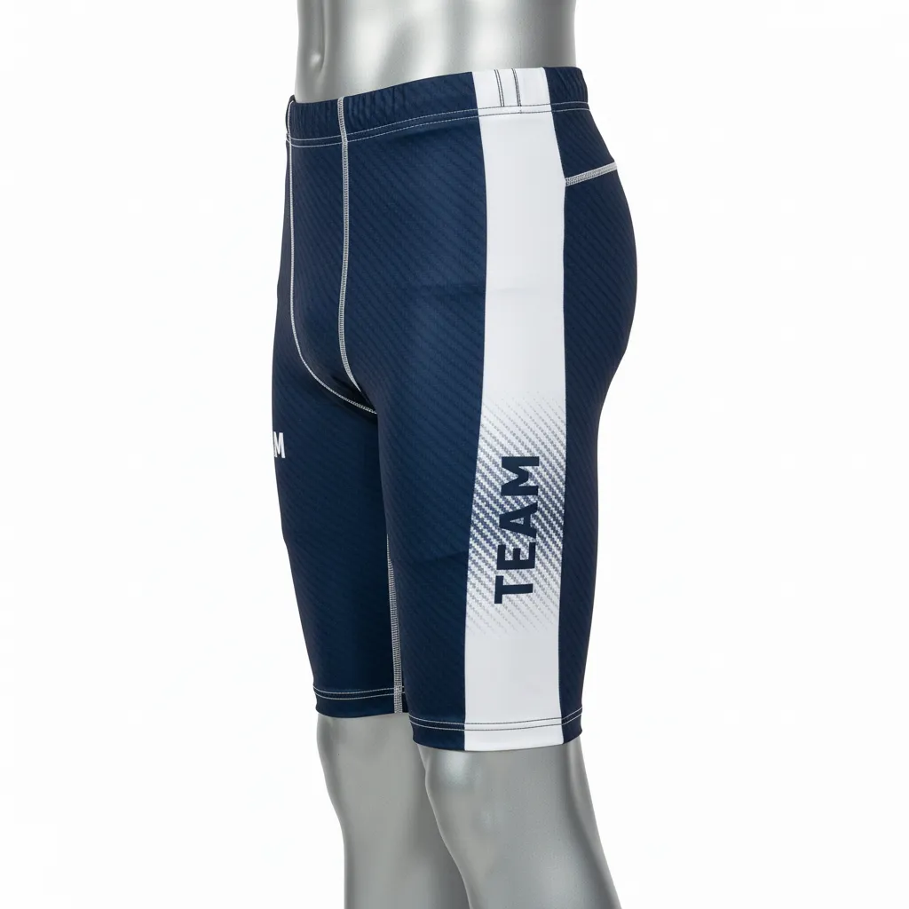 Custom Flag Football 7v7 Shorts - Side View - KINEXA