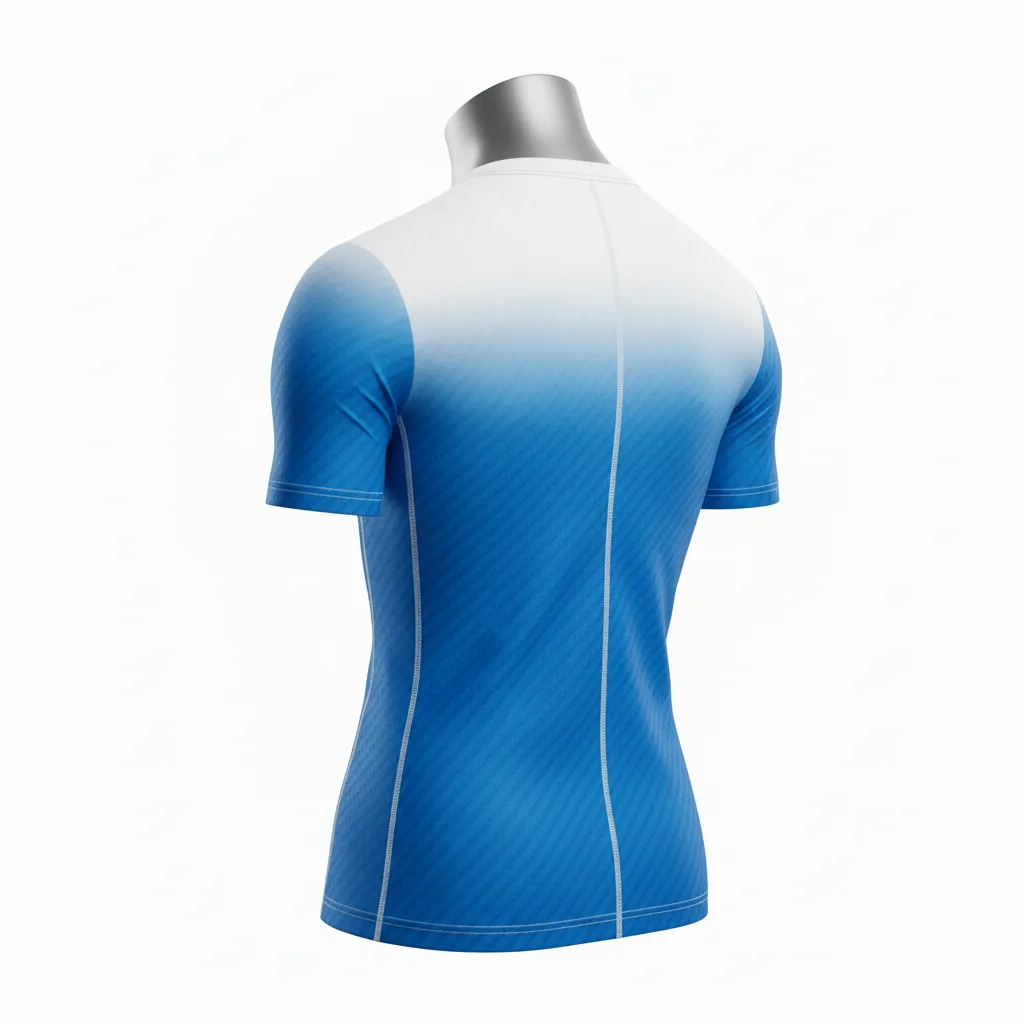 Custom Flag Football Compression Jerseys - Back View - KINEXA