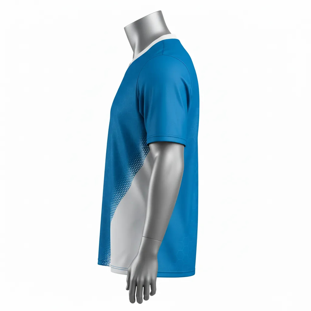 Custom Flag Football Jerseys - Side View - KINEXA