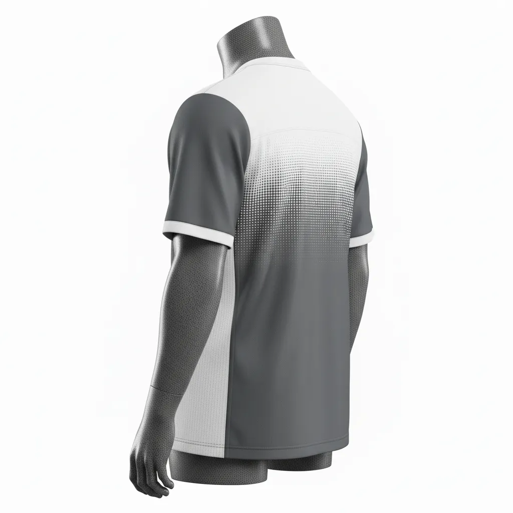 Custom Flag Football Practice Jerseys - Back View - KINEXA