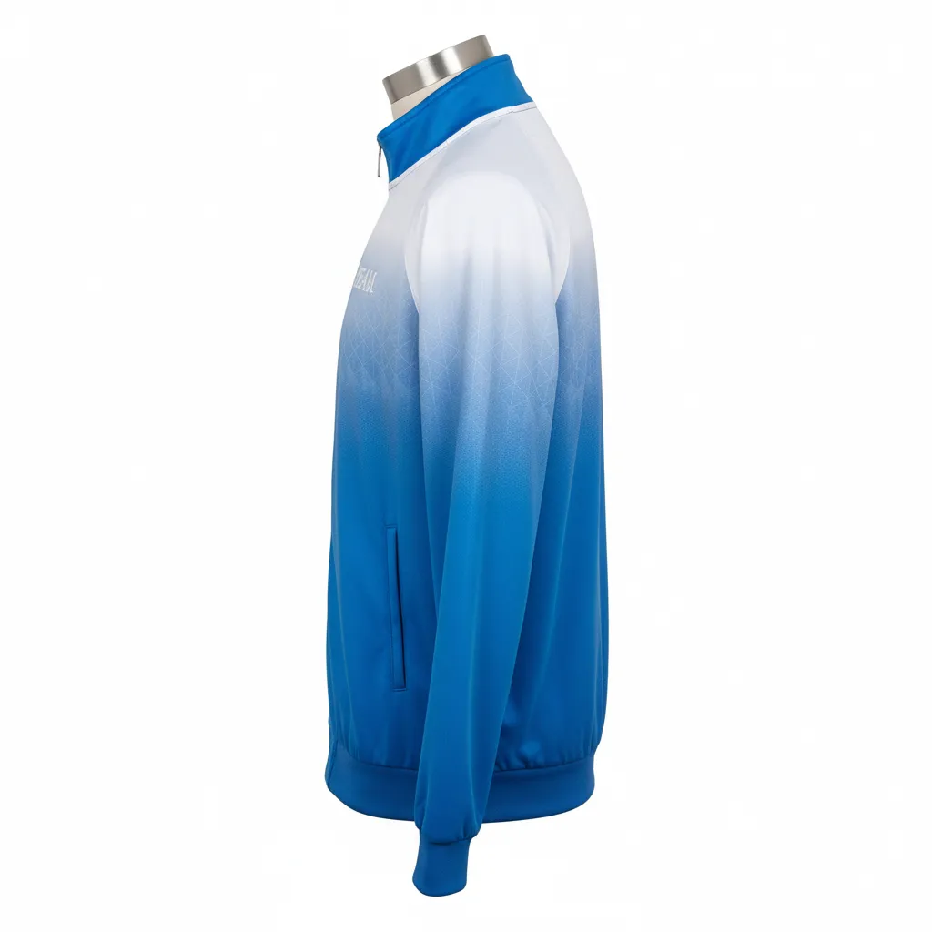 Custom Flag Football Team Jackets - Side View - KINEXA