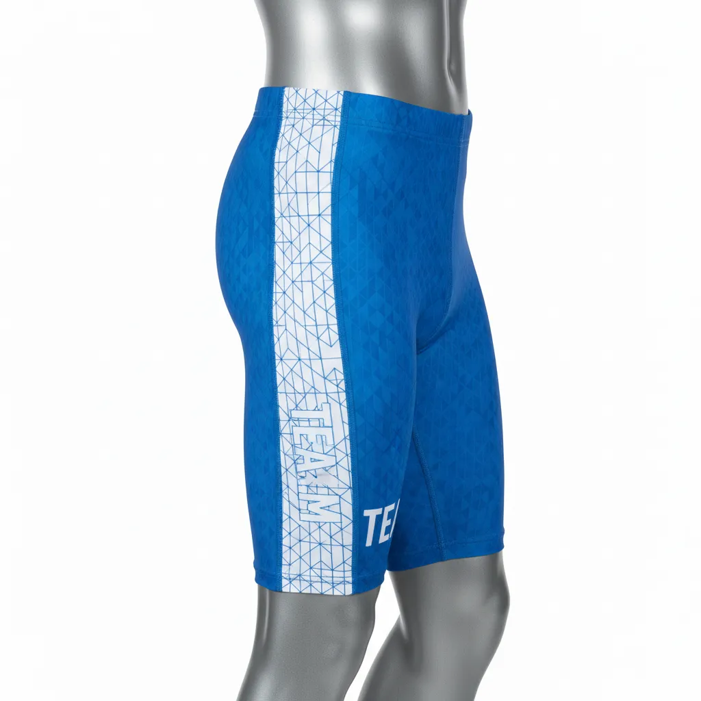 Custom Flag Football High Tight Compression Pants - Side View - KINEXA