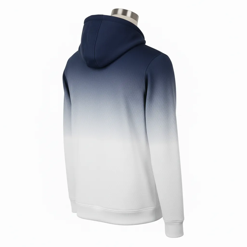Custom Flag Football Pullover Hoodies - Back View - KINEXA