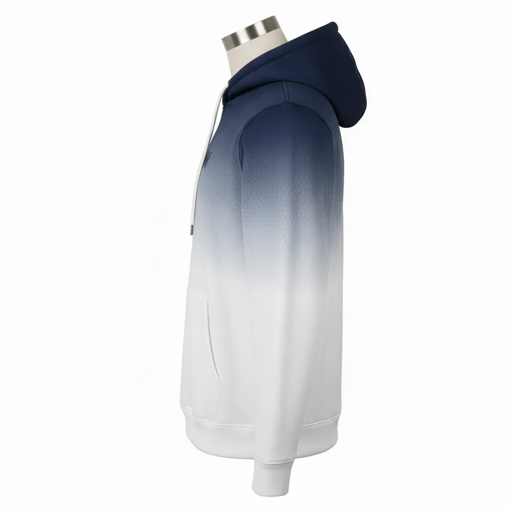 Custom Flag Football Pullover Hoodies - Side View - KINEXA