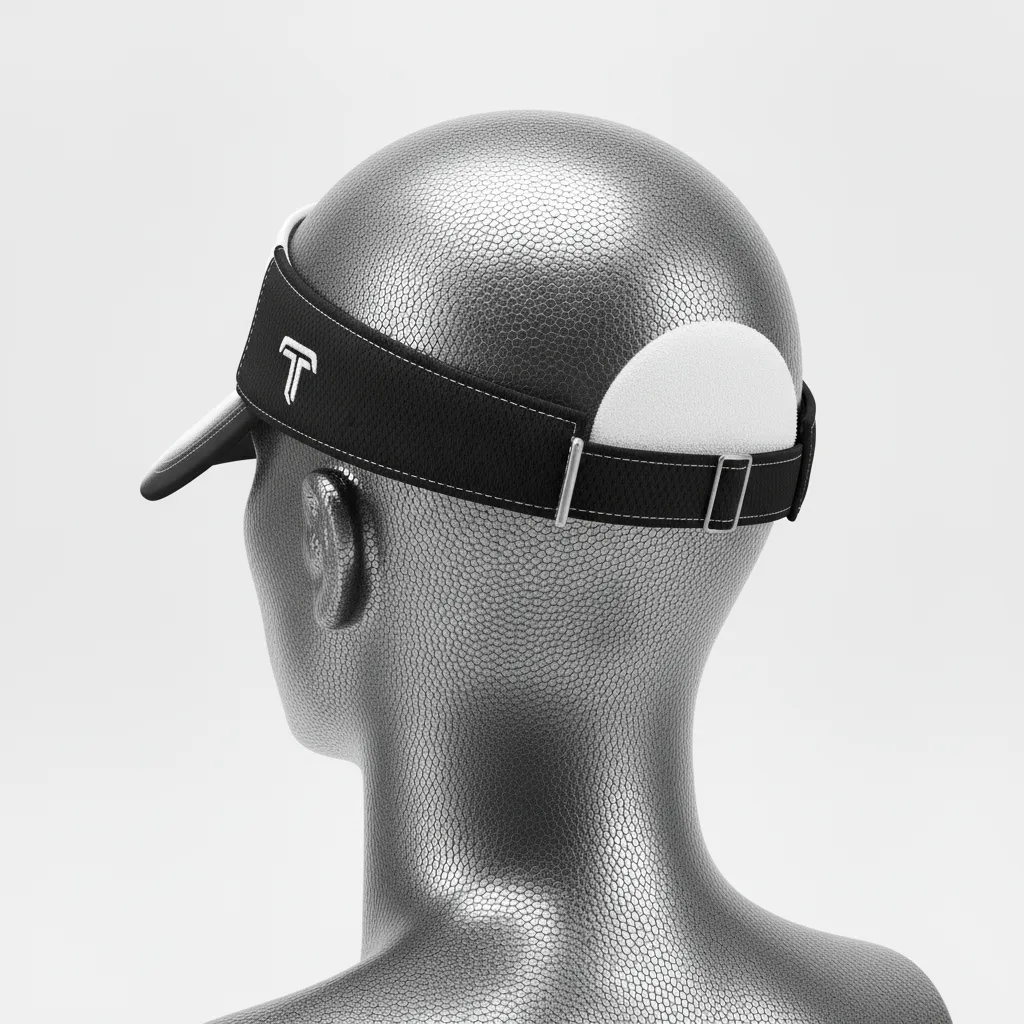 Custom Flag Football Visors - Back View - KINEXA