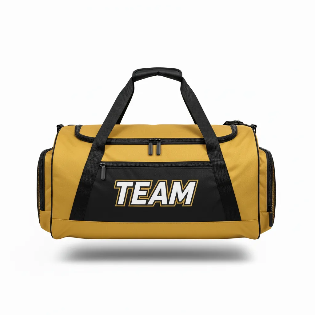 Custom Football Duffle Bags - Back View - KINEXA