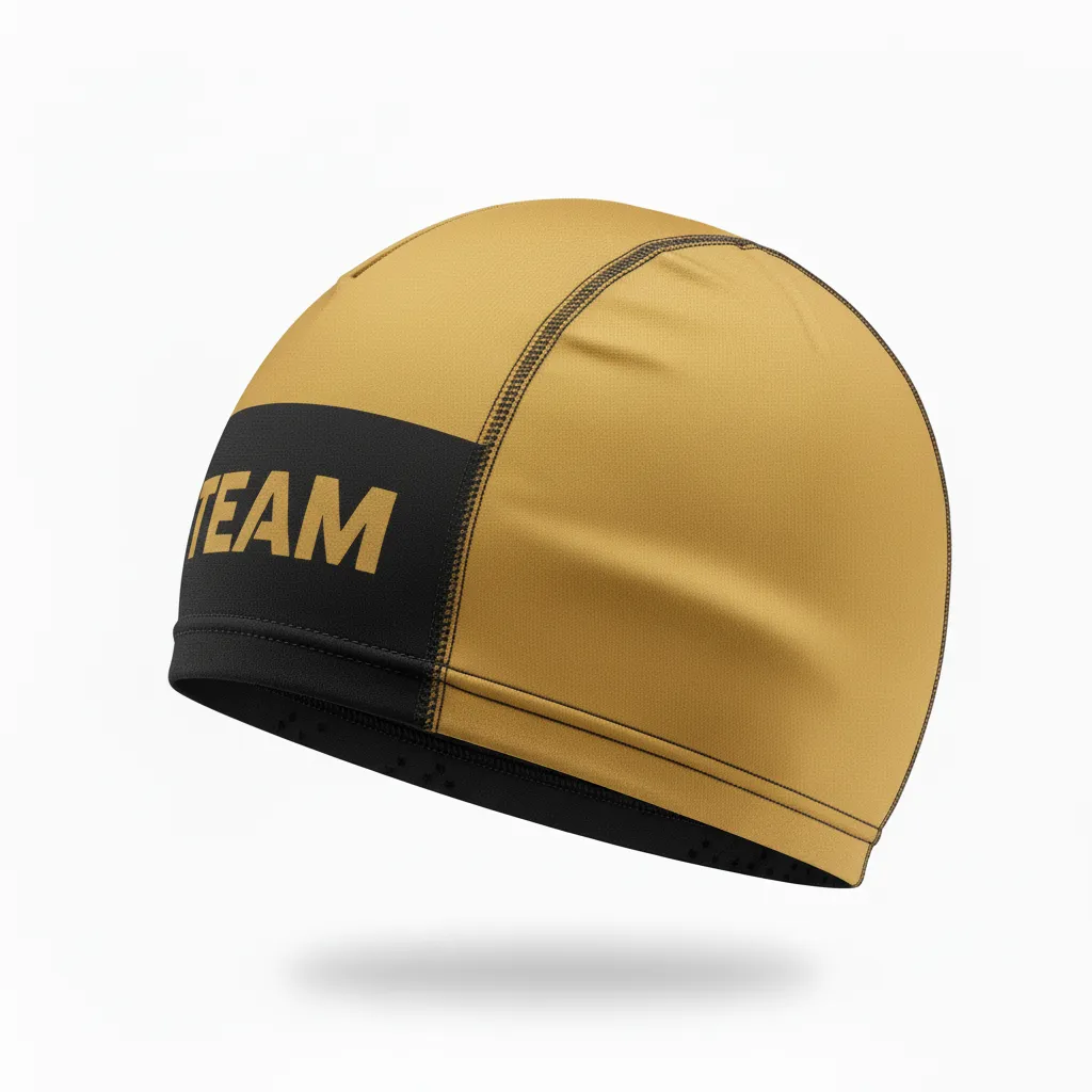Custom Football Skull Caps - Side View - KINEXA