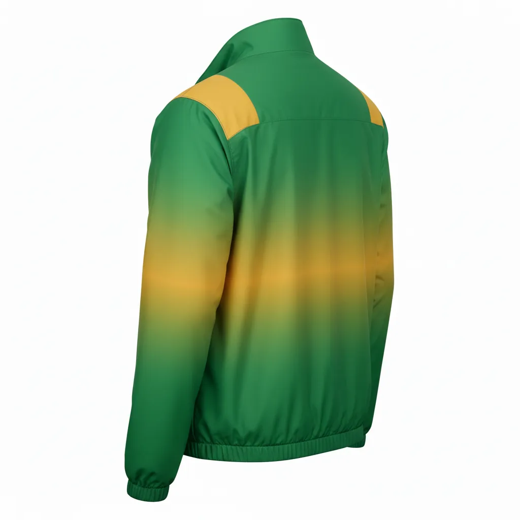 Custom Football Windbreakers - Back View - KINEXA