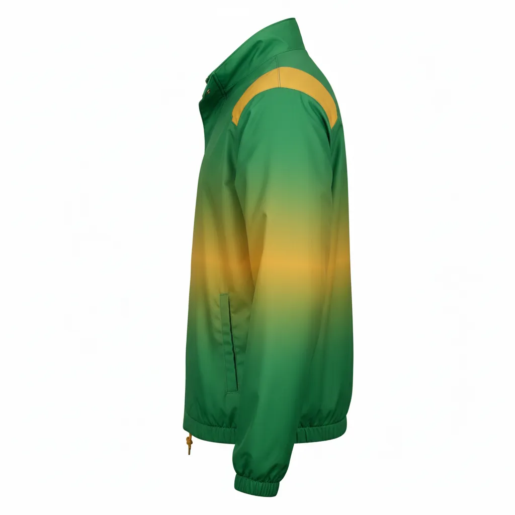 Custom Football Windbreakers - Side View - KINEXA
