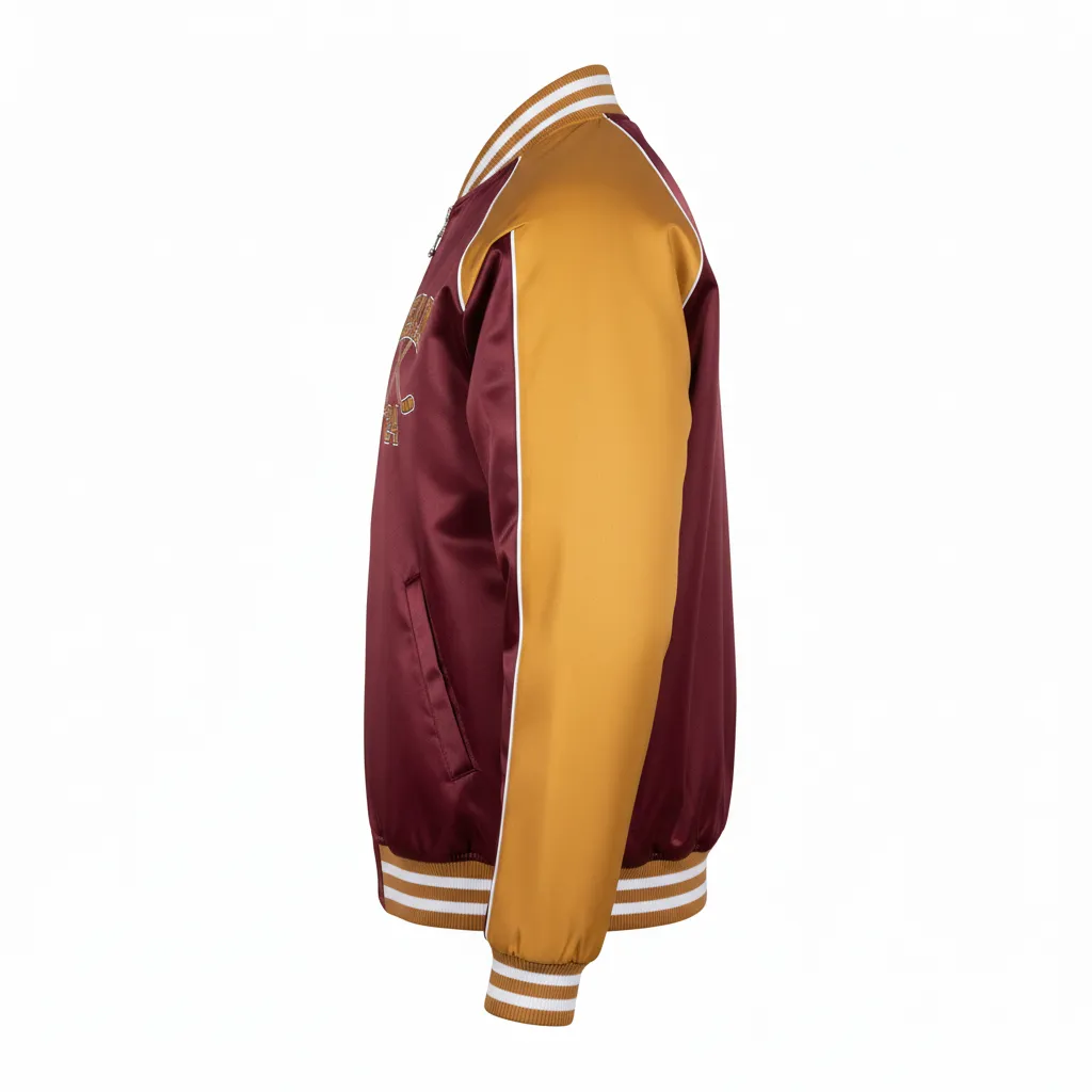 Custom Ice Hockey Bomber Jackets - Side View - KINEXA