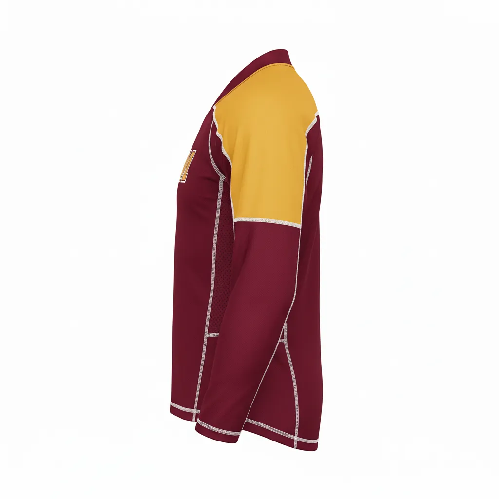 Custom Ice Hockey Compression Base Layers - Side View - KINEXA