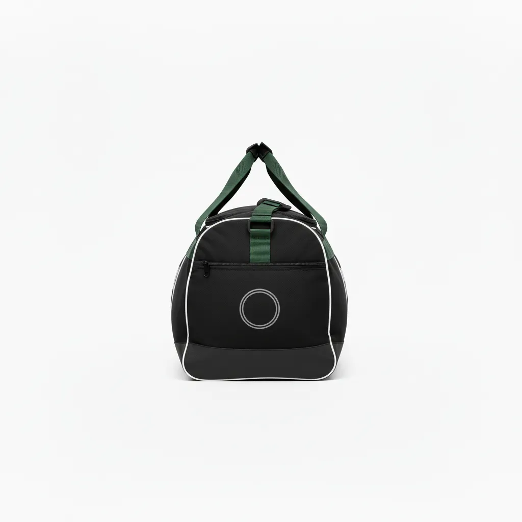Custom Ice Hockey Equipment Bag - Black, White, Grey - Equipmentbag - Side View - Kinexa Sportswear
