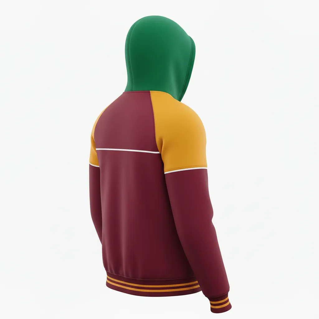 Custom Ice Hockey Pullover Hoodies - Back View - KINEXA