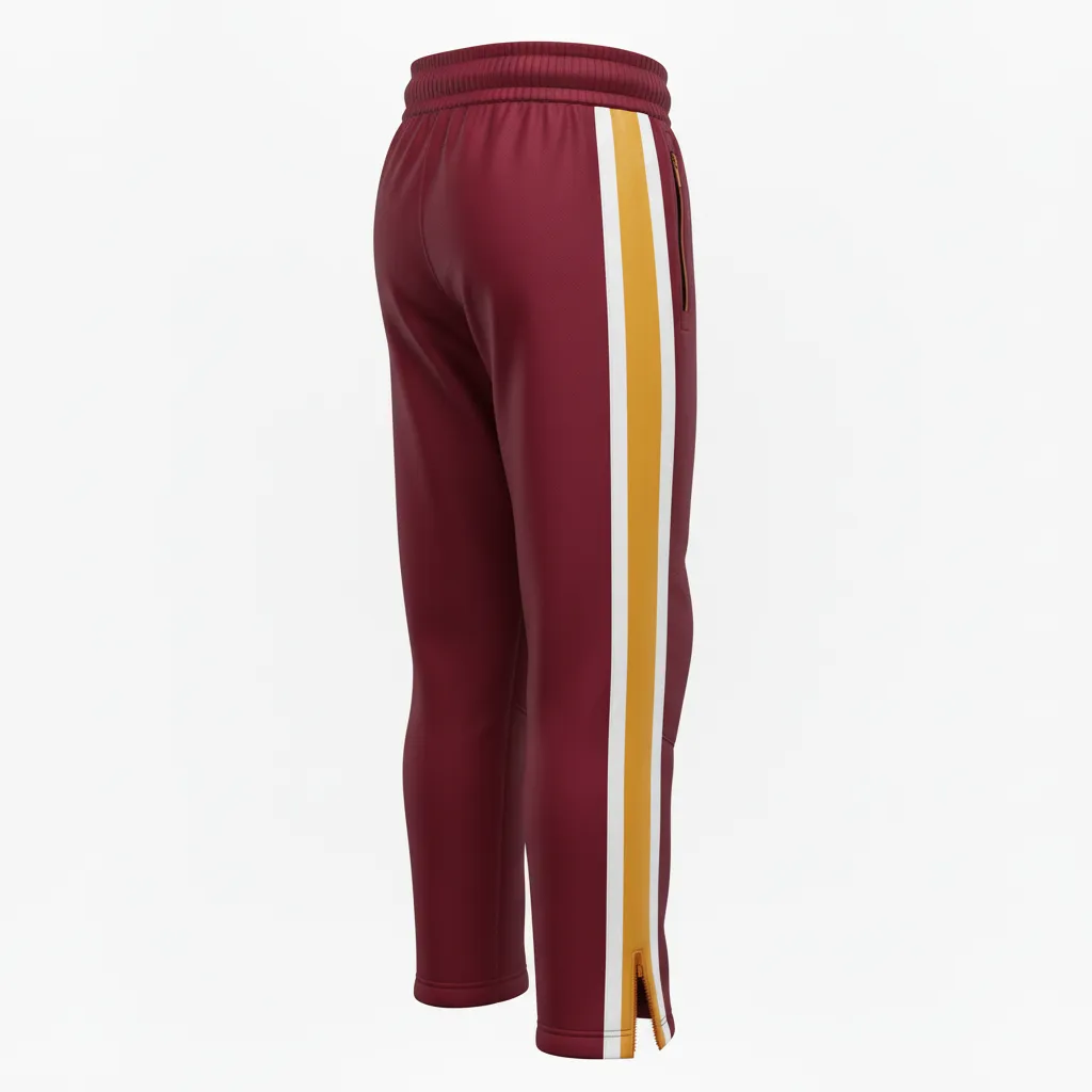 Custom Ice Hockey Track Pants - Back View - KINEXA