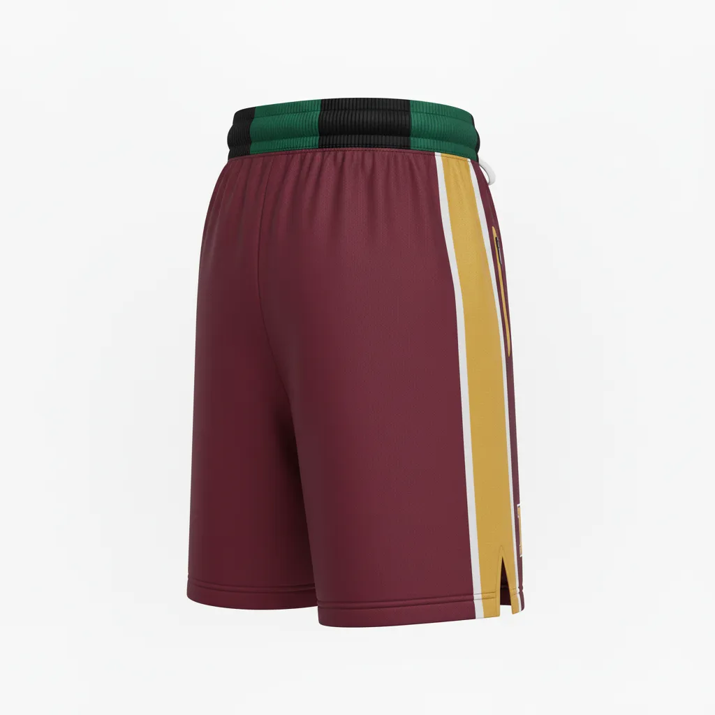 Custom Ice Hockey Training Shorts - Back View - KINEXA