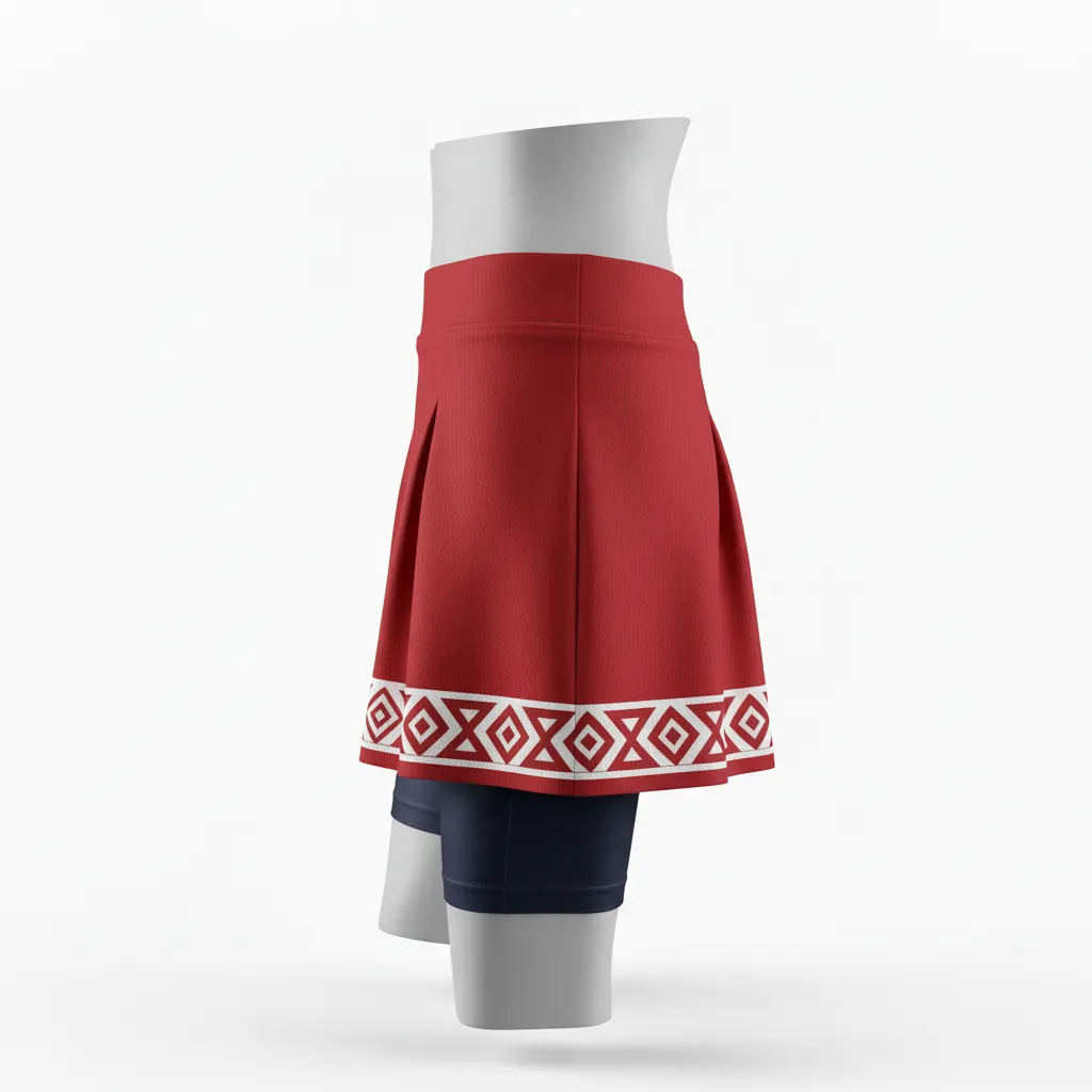 Custom Lacrosse Skorts - Side View - KINEXA