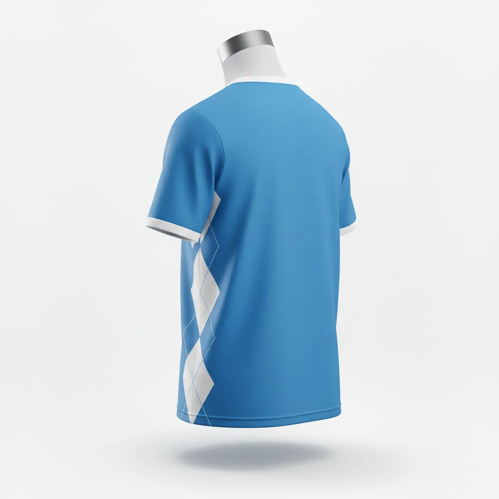 Custom Lacrosse Short Sleeve T-Shirts - Back View - KINEXA